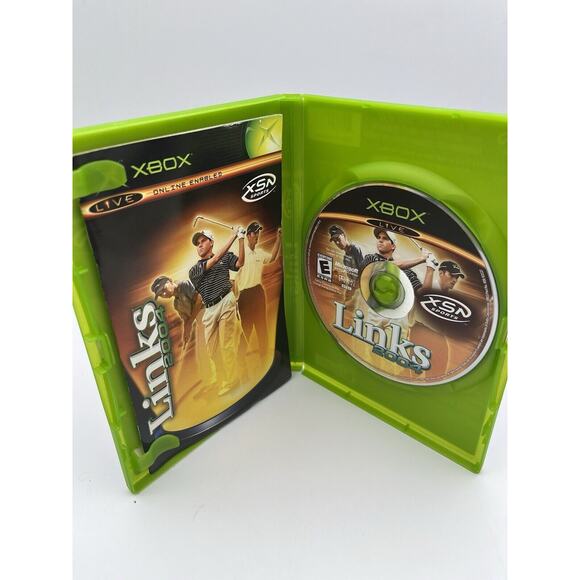 Links 2004 (Microsoft Xbox, 2003) - Complete w/ Game, Case & Manual Tested - Picture 4 of 6